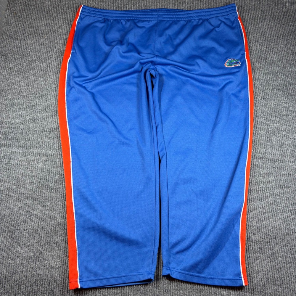 NCAA Sweatpants Men's 3XL Florida Gators Blue Orange Striped Athletic Track
